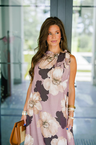 Petal Reverie Floral Midi Dress - Instyle Boutique