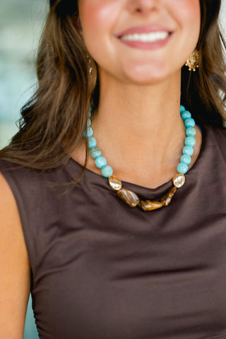 Desert Horizon Beaded Necklace - Instyle Boutique