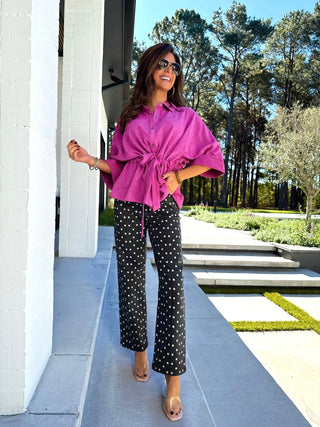 On Cloud Nine Orchid Top - Instyle Boutique