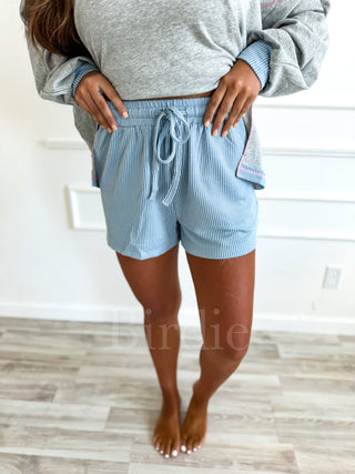 BIRDIE PREORDER Spun Sugar Rib Mock Neck Set (SOLD AS SET)