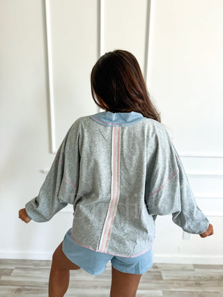 BIRDIE PREORDER Spun Sugar Rib Mock Neck Set (SOLD AS SET)