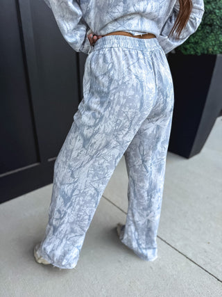 BIRDIE PREORDER Free Flow Pants in Silver Skies Camo - Instyle Boutique