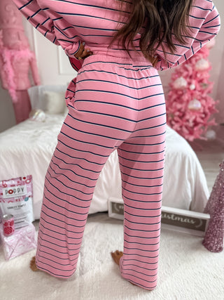 BIRDIE PREORDER Sunday Ease Set in Snowberry Stripe (Sold as Set) - Instyle Boutique