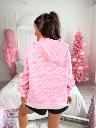 BIRDIE PREORDER Hoodie in Purrfectly Pink - Instyle Boutique