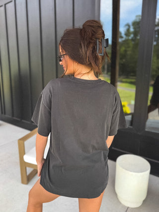 PREORDER BIRDIE The Always Tee in Black Smoke - Instyle Boutique