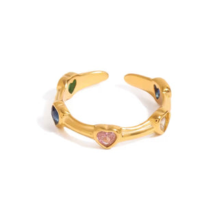 Maddie Heart Ring - Instyle Boutique