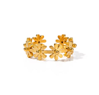 Katie Flower Ring - Instyle Boutique