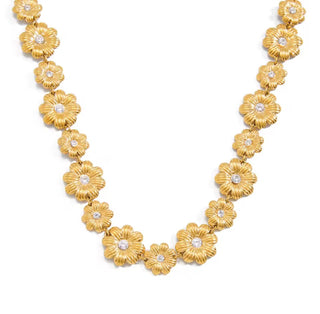 Clara Flower Necklace - Instyle Boutique