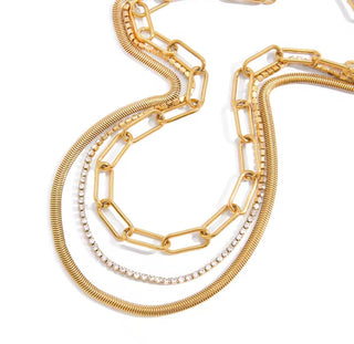 Kate Diamond Layer Necklace - Instyle Boutique