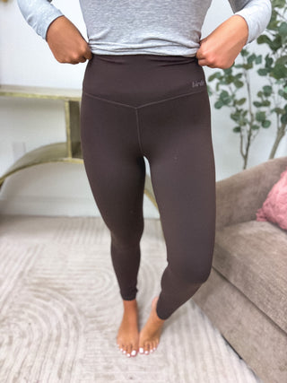 BIRDIE PREORDER AirSkin Leggings in Espresso - Instyle Boutique