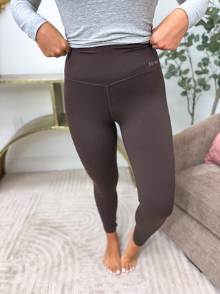 BIRDIE PREORDER AirSkin Leggings in Espresso - Instyle Boutique