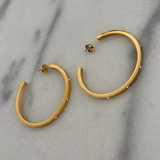 Kylie Hoop Earrings - Instyle Boutique