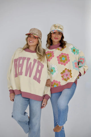 YHWH 2-Sided Mock Sweatshirt ~PREORDER~ - Instyle Boutique