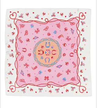 Pink Western Scarf Accessorie - Instyle Boutique