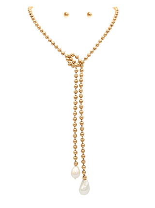 Pearl Wrap Necklace - Instyle Boutique