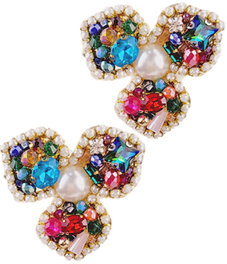 Jewel Garden Statement Earrings - Instyle Boutique