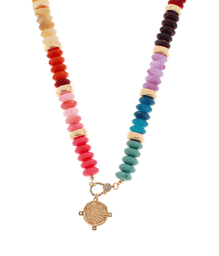 Sunset Spectrum Charm Necklace - Instyle Boutique