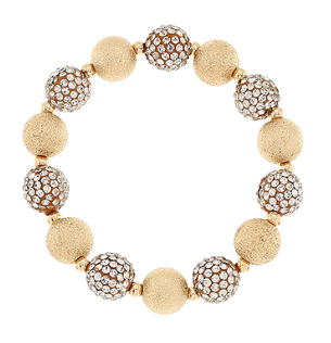 Textured Sphere Bracelet - Instyle Boutique