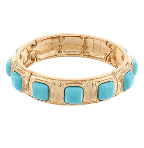 Turquoise Gemstone Bracelet - Instyle Boutique