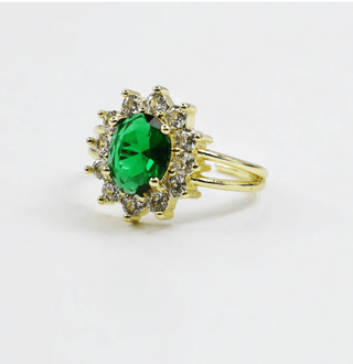 Princess Emerald Ring - Instyle Boutique