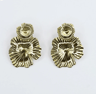 Golden Bloom Earrings - Instyle Boutique