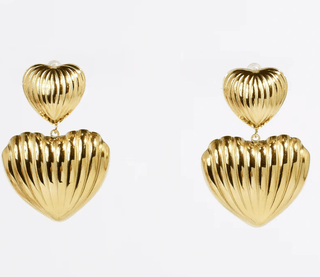 Double Heart Earring - Instyle Boutique