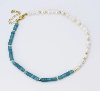 Pretty In Blue Gemstone - Instyle Boutique