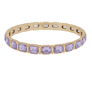 Lavender Gemstone Bracelet - Instyle Boutique