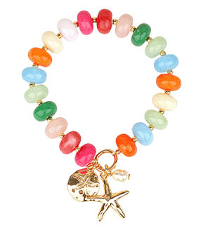 Colorful Coastal Charm Bracelet - Instyle Boutique