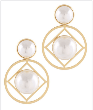 Maison Pearl Geo Earrings - Instyle Boutique