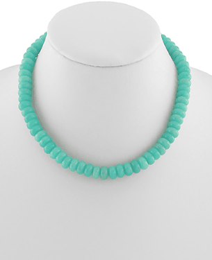 Aquamarine Stone Necklace