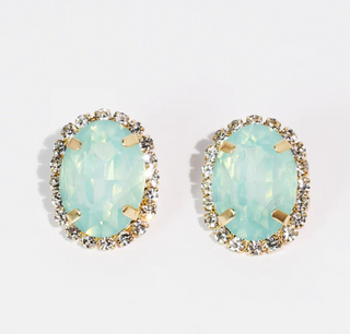 The Island Greens Stud Earring- Mint