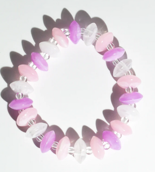 Lavender Cotton Bracelet