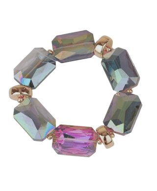 Octagon & Round Bracelet