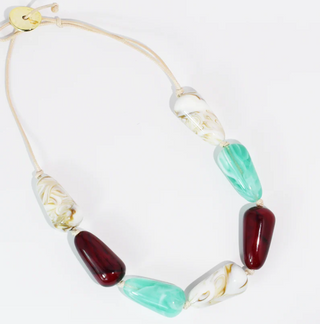 Coastal Aura Gem Necklace