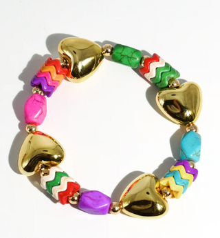 Heart Pop Gold Bracelet