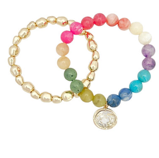 Kaleidoscope Charm Bracelet Set