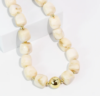 Lumi Cream Necklace