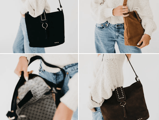 Rosemary Suede Bucket Bag ~PREORDER~ - Instyle Boutique