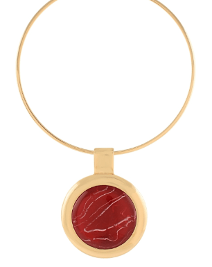 Sienna Burgundy Pendant Necklace (Copy) - Instyle Boutique