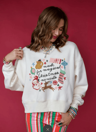 Christmas Moments Sweatshirt - Instyle Boutique
