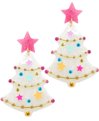 Feeling Festive Tree Earrings - Instyle Boutique