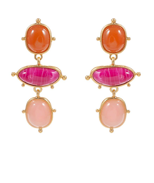 Summertime Pink Earrings