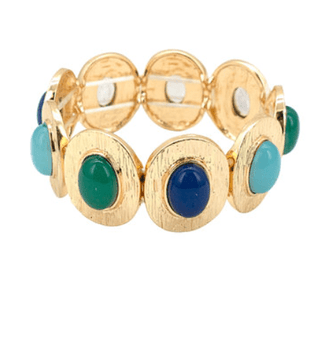 Jewel Tone Stretch Bracelet - Instyle Boutique