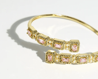 Blush Royale Cuff - Instyle Boutique