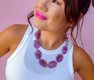 Violet Haze Necklace - Instyle Boutique