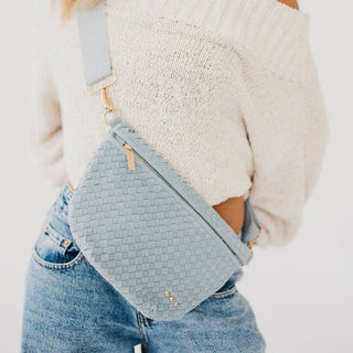 Suede Westlyn Woven Bum Bag ~PREORDER~ - Instyle Boutique