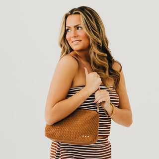 Suede Harper Hobo Shoulder Bag ~PREORDER~ - Instyle Boutique