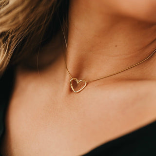 Tangled in Love Heart Necklace - WATERPROOF ~PREORDER~ - Instyle Boutique