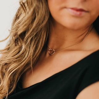 Tangled in Love Heart Necklace - WATERPROOF ~PREORDER~ - Instyle Boutique